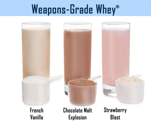 Weapons-Grade Whey® Protein Complex for Strength Gains and Recovery (2 lbs)