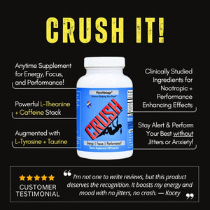 CRUSH - Anytime Supplement for Energy, Focus, & Performance