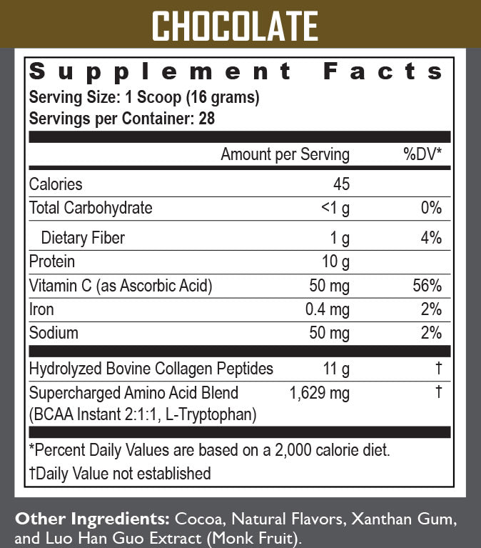 SUPERCHARGED COLLAGEN® (Connective Tissue, Skin & Joint Support)