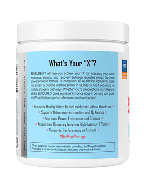 Sendure-X Performance - 2-Pack with Free PhysiVantage Logo Bottle