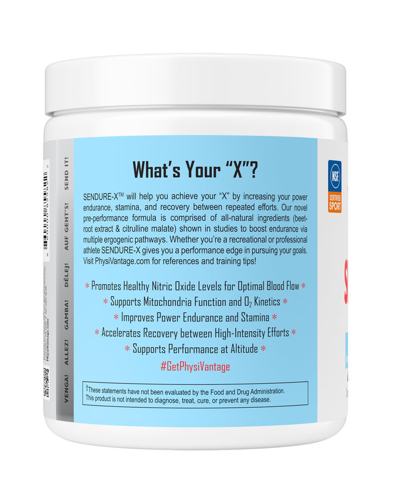 Sendure-X Performance - 2-Pack with Free PhysiVantage Logo Bottle