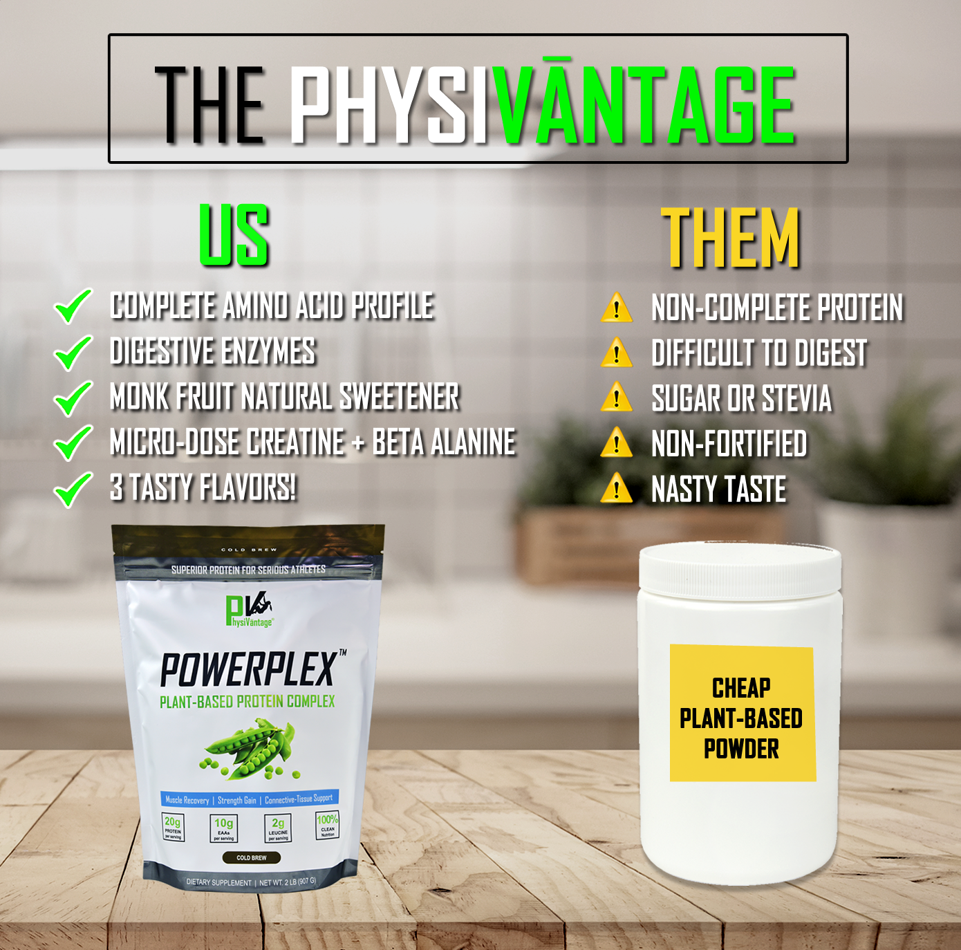 POWERPLEX™ Plant-Based Protein and Collagen Alternative (2 lbs)