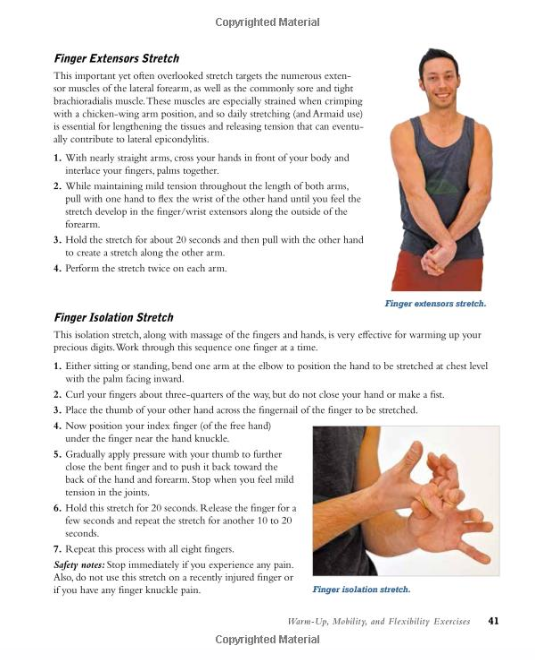 Rock Climber's Exercise Guide