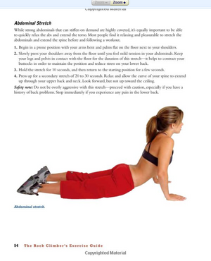 Rock Climber's Exercise Guide