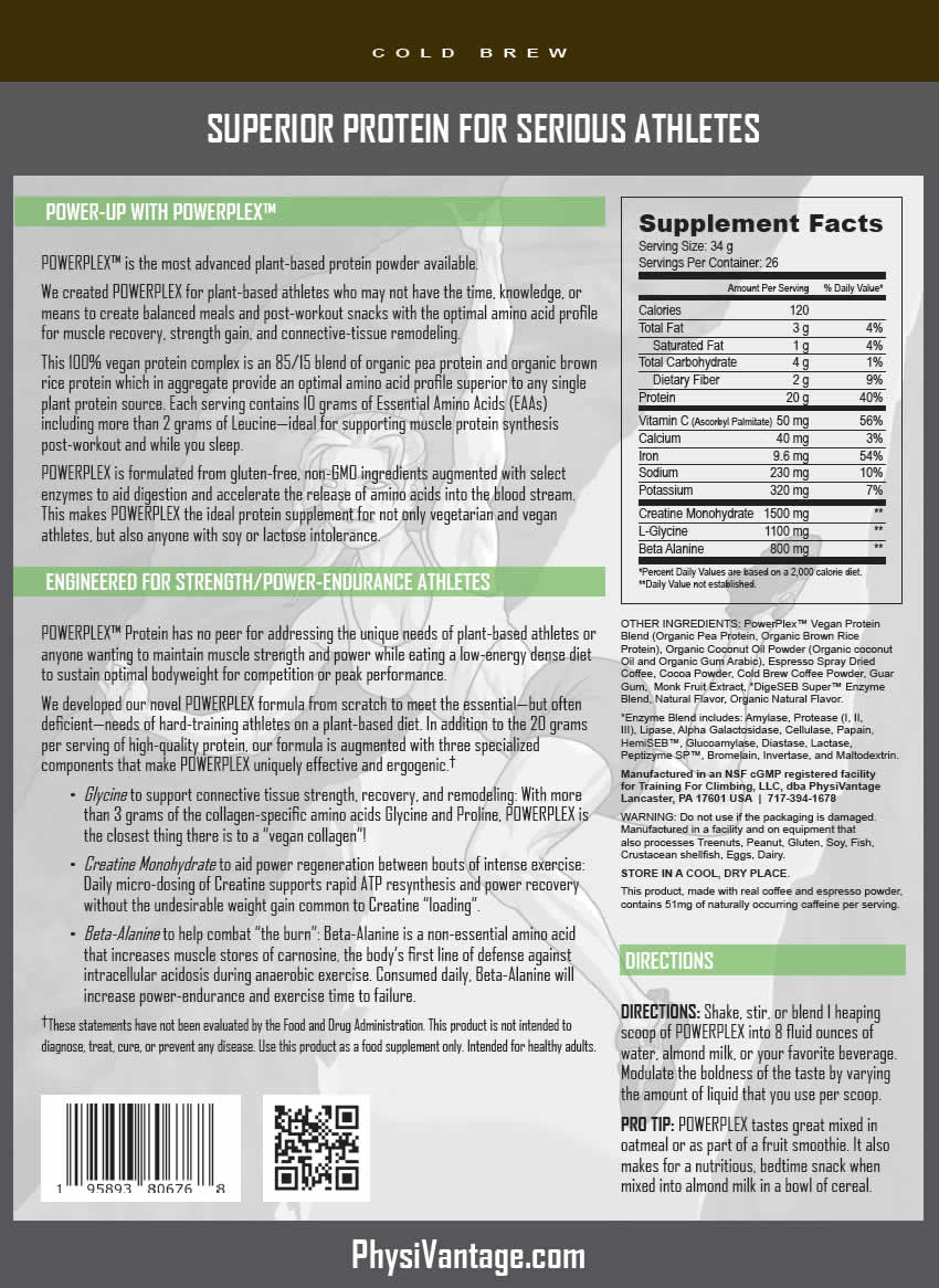 POWERPLEX™ Plant-Based Protein and Collagen Alternative (2 lbs)
