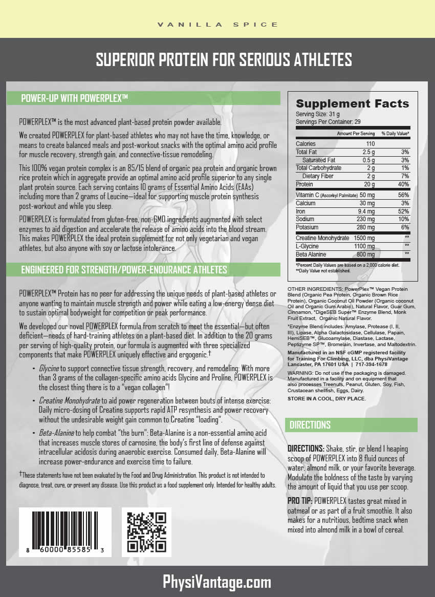 POWERPLEX™ Plant-Based Protein and Collagen Alternative (2 lbs)