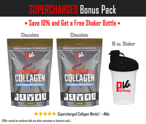Supercharged Collagen® Bonus Pack with Free Shaker Cup