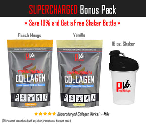 Supercharged Collagen® Bonus Pack with Free Shaker Cup
