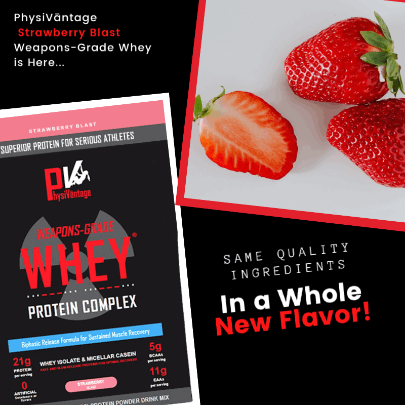 Weapons-Grade Whey® Protein Complex for Strength Gains and Recovery (2 lbs)