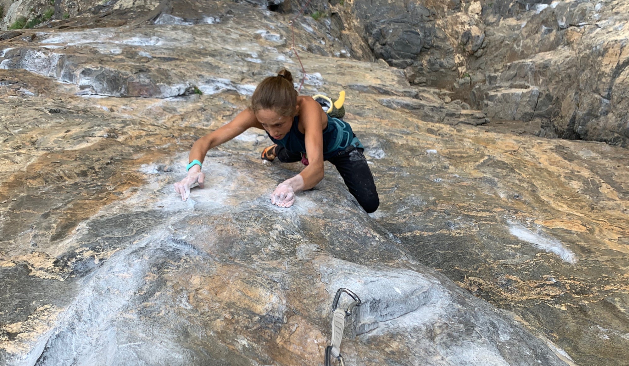 Annie Sanders Makes Her Debut on the Adult Climbing Circuit at 15 years old!