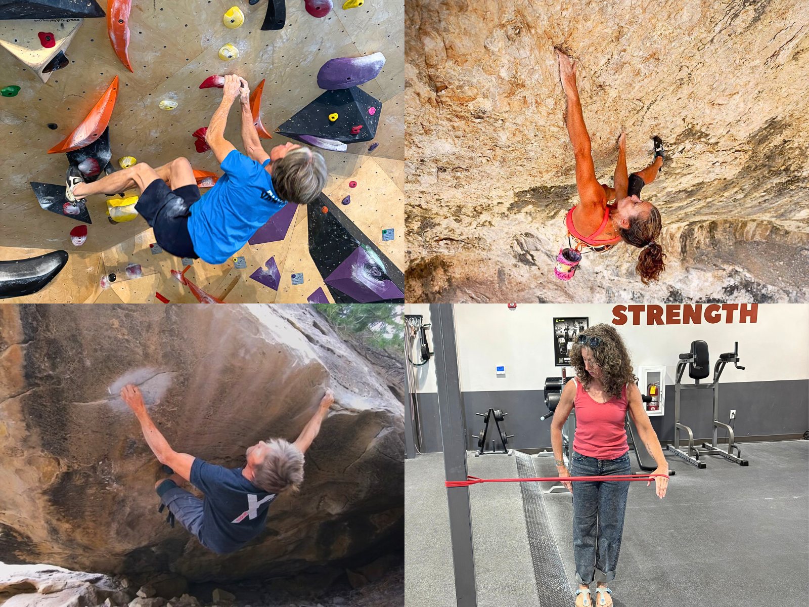 chuck maggie odette return to climbing after shoulder surgery