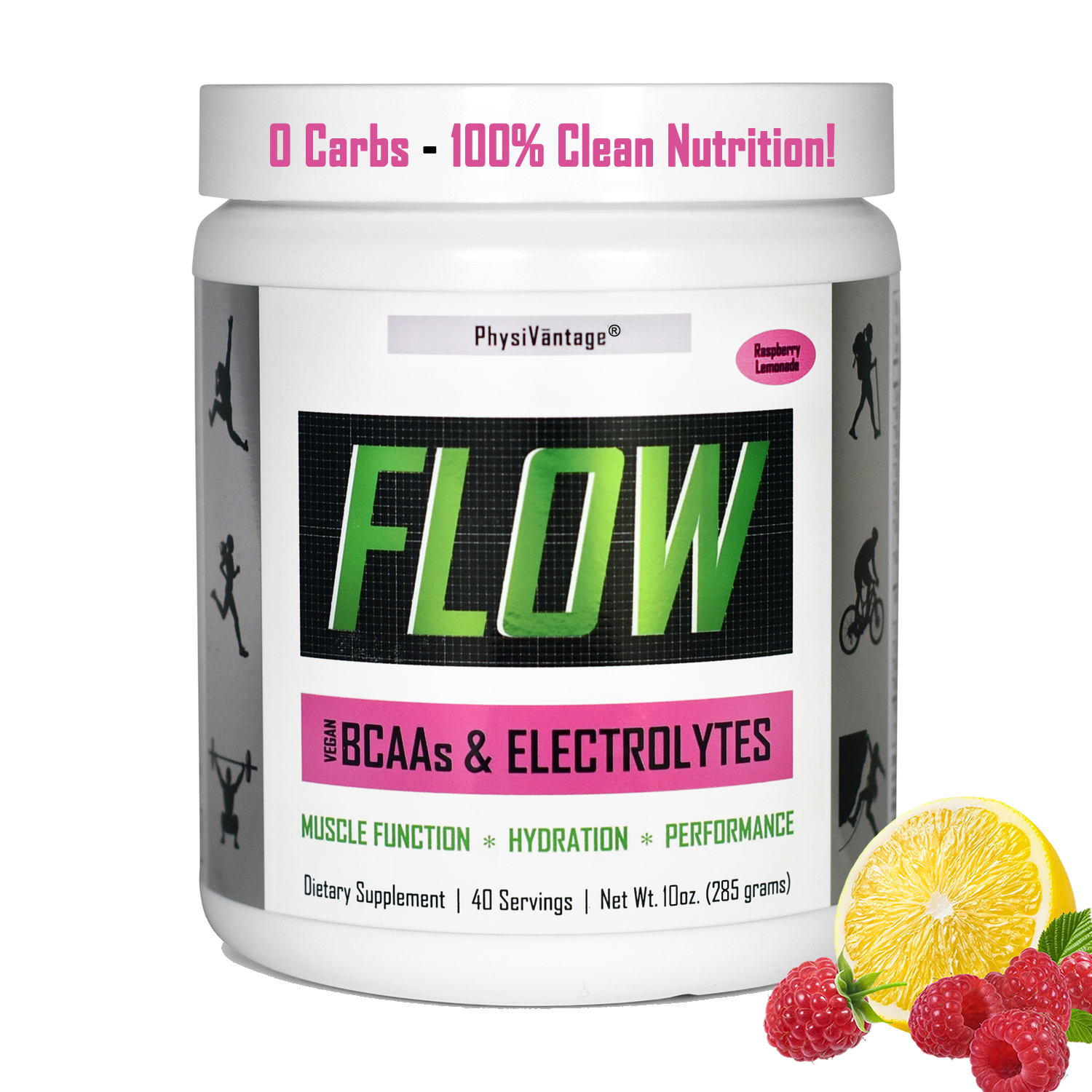 "FLOW" (Electrolytes & Plant-Based BCAAs)