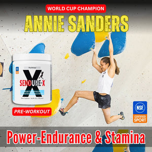 SENDURE-X® - Pre-Workout & Peak Performance (Boost Power-Endurance & Stamina) - NSF Sport Certified!