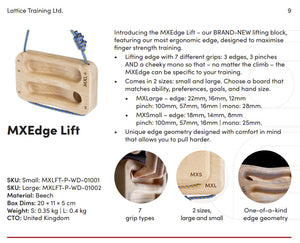 Lattice "MX Edge Lift" Finger Trainer
