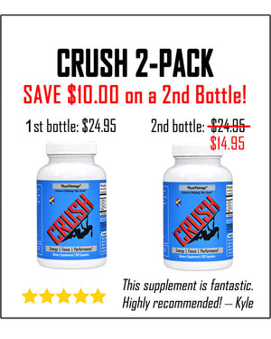 Buy Two CRUSH at a $10 Discount