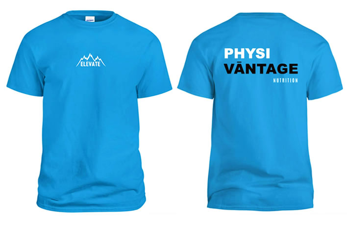 ELEVATE T-shirt PhysiVantage PhysiVāntage®