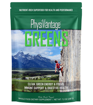 Organic Greens Powder (Energy, Immunity, and Digestive Health Support)