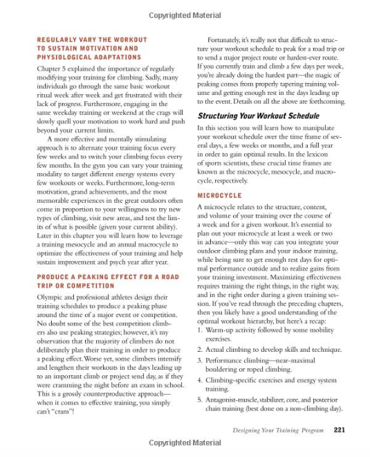 Training For Climbing book by Eric Horst - PhysiVāntage®