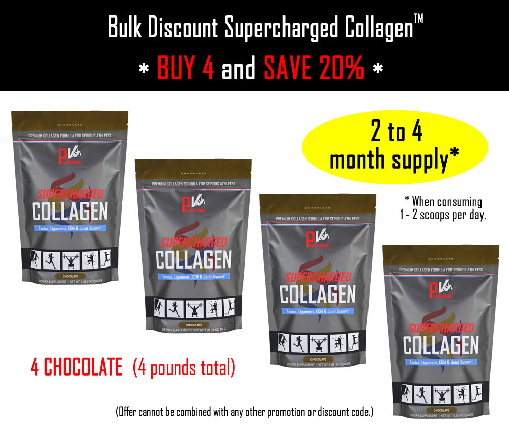 Supercharged Collagen Bonus Pack with Free Shaker Cup - PhysiVāntage®